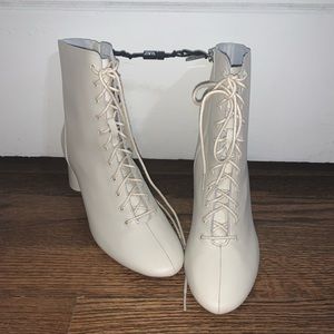 white boots